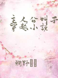 主人公叫子衿的穿越小说