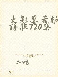 火影忍者动画国语版720集