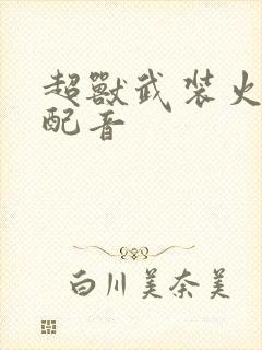 超兽武装火麟飞配音