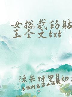 女总裁的贴身兵王全文txt