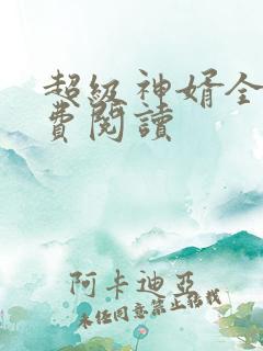 超级神婿全文免费阅读