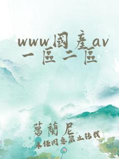 www国产av一区二区