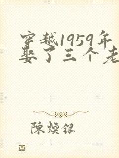 穿越1959年娶了三个老婆的小说免费阅