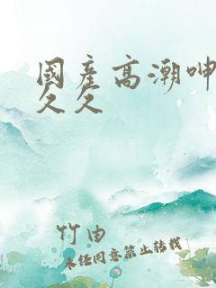 国产高潮呻吟久久久
