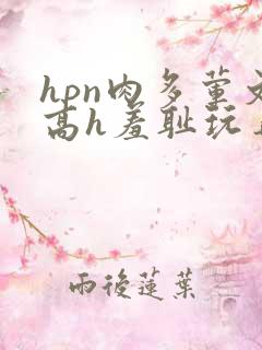 hpn肉多荤文高h羞耻玩弄