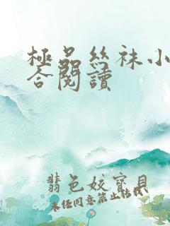 极品丝袜小说集合阅读