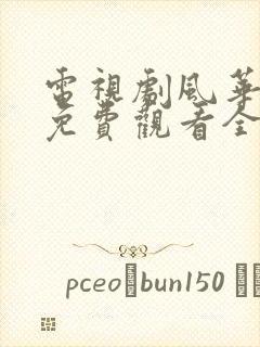 电视剧风华往事免费观看全集高清