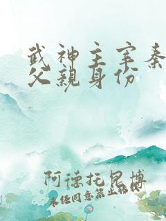 武神主宰秦尘的父亲身份