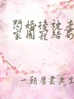 闪婚后被老公全家团宠结局