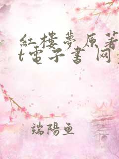 红楼梦原著txt电子书 网盘