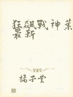 狂飙战神叶无缺最新