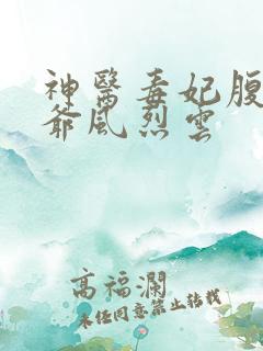 神医毒妃腹黑王爷风烈云