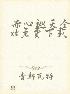 赤心巡天全本txt免费下载