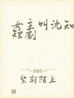 女主叫沈知意的短剧