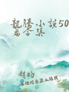 龙腾小说500篇合集