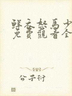 鲜衣怒马少年郎免费观看全集