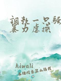 调教一只骚母狗暴力虐操