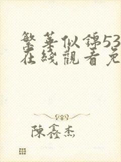 繁华似锦53集在线观看免费完整版