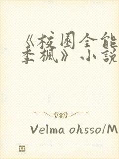 《校园全能高手季枫》小说