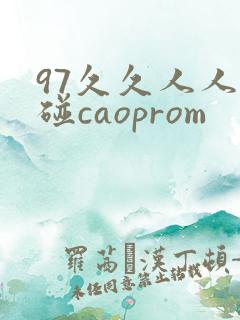 97久久人人超碰caoprom