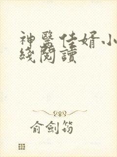 神医佳婿小说在线阅读