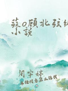 苏o顾北弦纵横小说