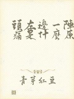 头左边一阵一阵痛是什么原因