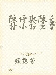 陈倩与陈天磊言情小说免费阅读全文