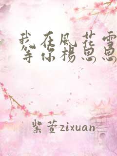 我在风花雪月里等你杨思思