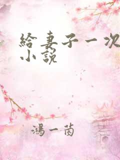 给妻子一次恋爱小说