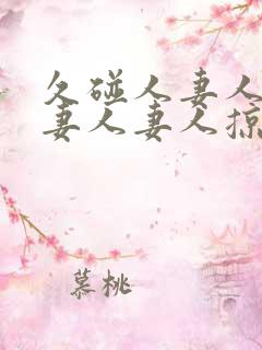 久碰人妻人妻人妻人妻人掠