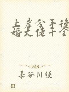 上岸分手后我闪婚大佬千金