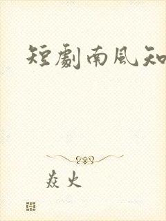 短剧南风知我意