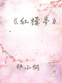 《红楼梦》原著.