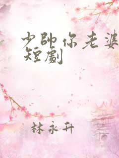 少帅你老婆又跑 短剧