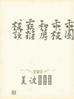 校霸和乖乖女小说推荐校园甜宠文