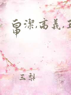 白洁,高义,王申 白洁,高义,王申