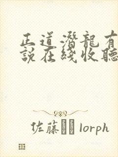 正道潜龙有声小说在线收听