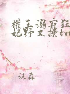 权王溺宠狂傲王妃野又撩txt