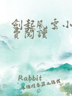 剑起风云小说免费阅读