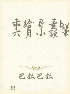 乖给哥看by夏六月小说笔趣阁