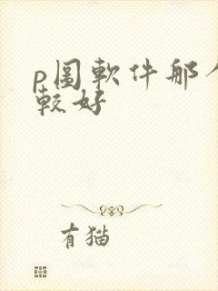p图软件那个比较好