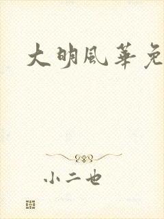 大明风华免费看
