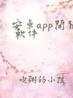 安卓app开发 软件