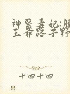 神医毒妃:腹黑王爷路子野