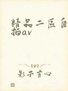 精品二区自拍偷拍av