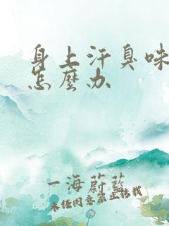 身上汗臭味很重怎么办