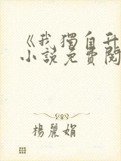 《我独自升级》小说免费阅读途径