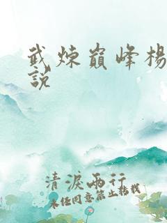 武炼巅峰杨开小说
