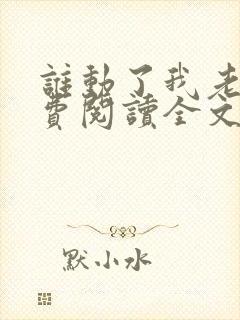 谁动了我老婆免费阅读全文